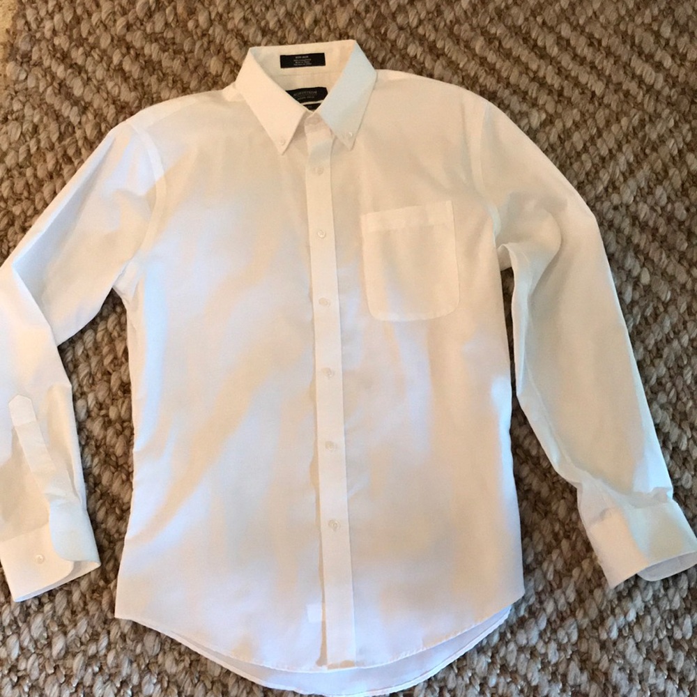 NORDSTROM Men's Shop Trim Fit Shirt. 15/32-33